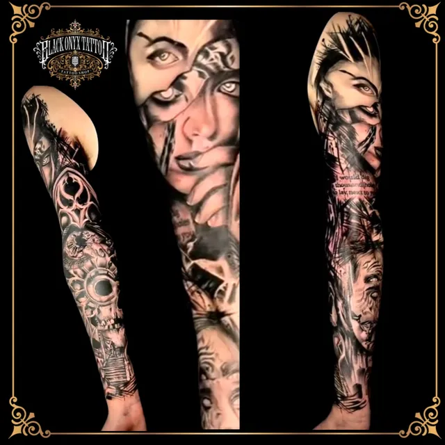 Dark mirror arm