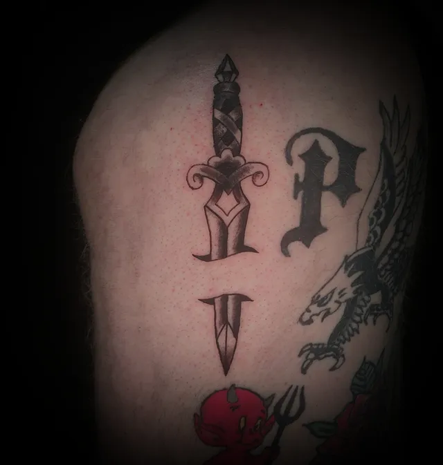 Tattoo werk Black Onyx