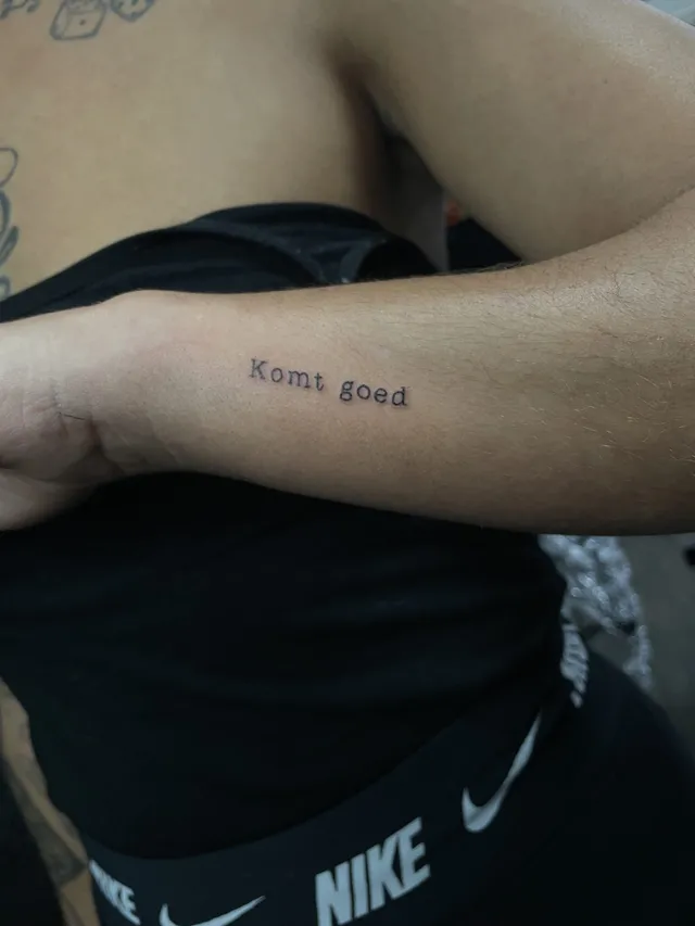 Tattoo werk Black Onyx